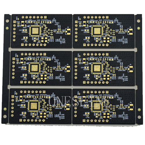 4 layer Fr4 Cheap PCB Board Price Black 